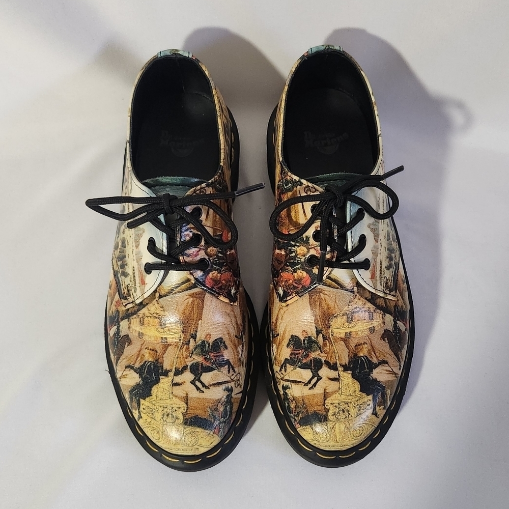 Dr. Martens 1460 Di Antonio Rare Renaissance Art Collection - Picture 10 of 11